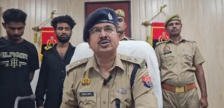 अमरोहा पुलिस ने चोर गिरोह के 3 सदस्यों को दबोचा, 2 तमंचे और 3 अल्टीनेटर बरामद