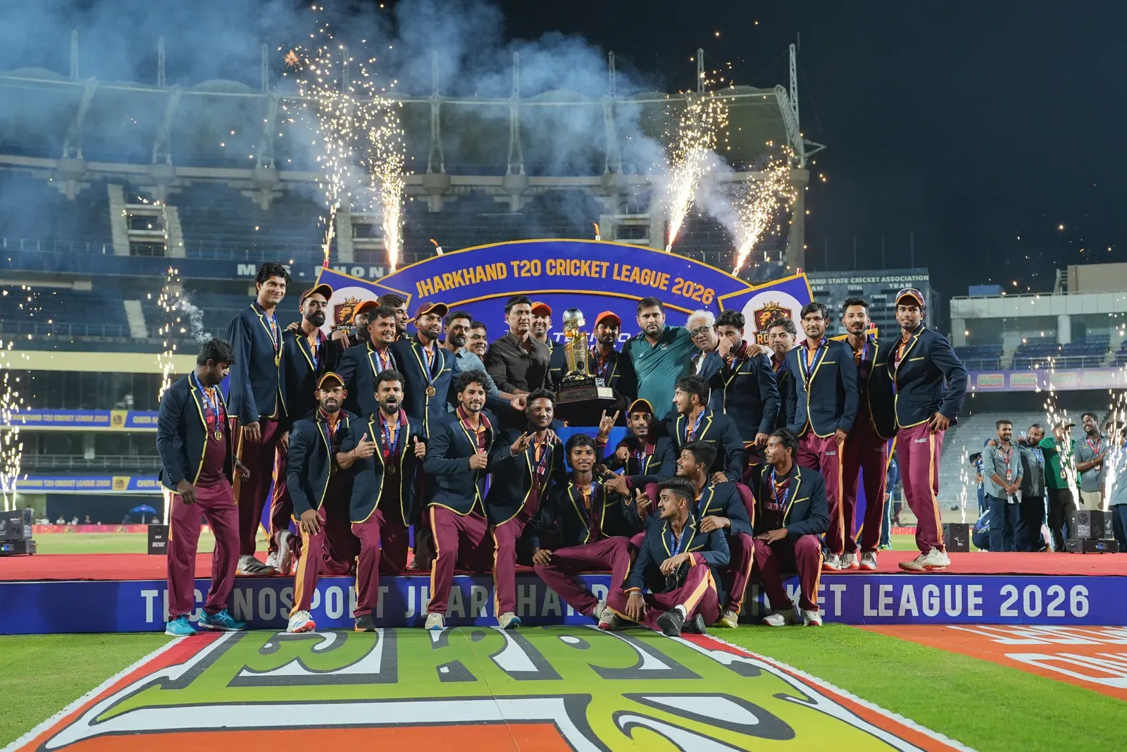 Chota Nagpur Royals win inaugural Jharkhand T20 League title