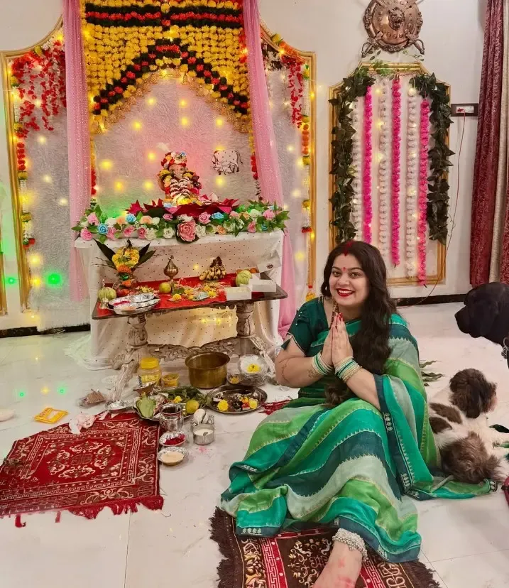 क्या चुनौतियों पर विजय पाने की शक्ति बप्पा दे सकते हैं? गणेश चतुर्थी पर निधि झा ने की प्रार्थना