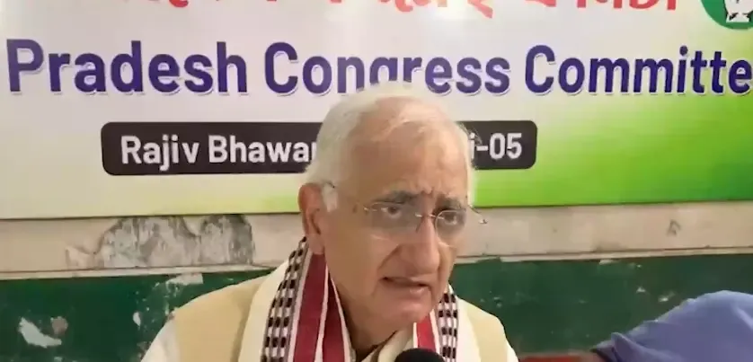 फॉर्म-6 विवाद: सलमान खुर्शीद का चुनाव आयोग से जवाब-तलब, ज्ञानेश कुमार को दी चेतावनी
