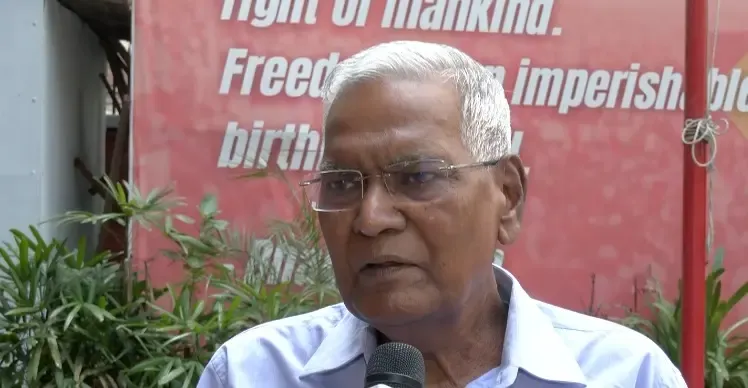 चुनाव आयोग की विश्वसनीयता खतरे में — CEC ज्ञानेश कुमार से इस्तीफे की मांग: CPI महासचिव डी. राजा