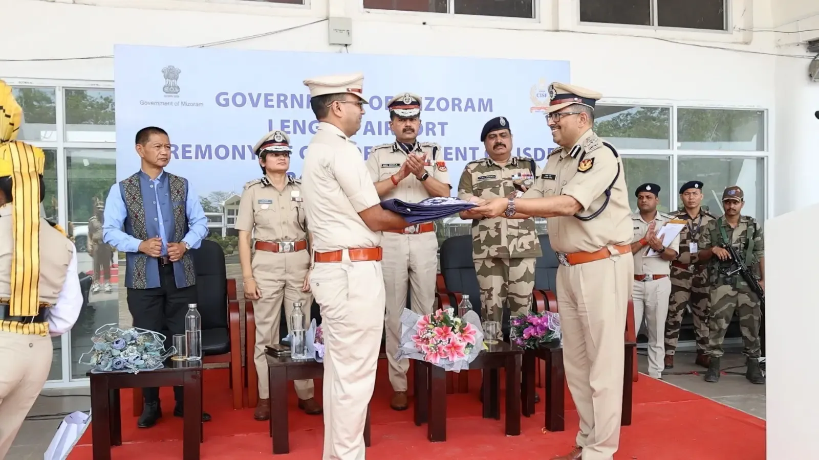 CISF Assumes Security Duties at Lengpui Airport in Mizoram