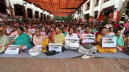 NRC demand shutdown paralyses Imphal Valley; Census-2027 deferred in Manipur