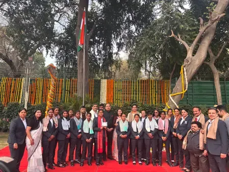 Did CJI Justice Surya Kant Host the Indian Women’s Blind Cricket World Champions on Republic Day?