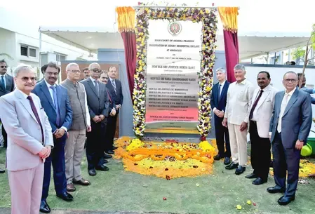 Foundation Stone Laid for Andhra Pradesh Judicial Academy by CJI Surya Kant