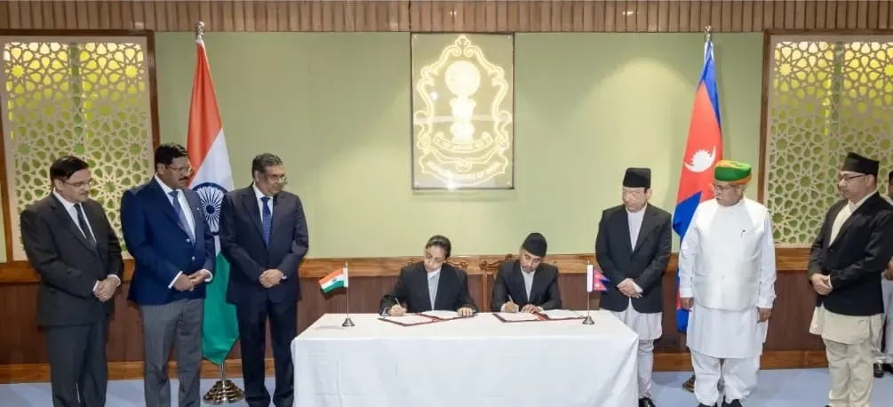 CJI Sanjiv Khanna Signs MoU for Judicial Cooperation with Nepal's Supreme Court