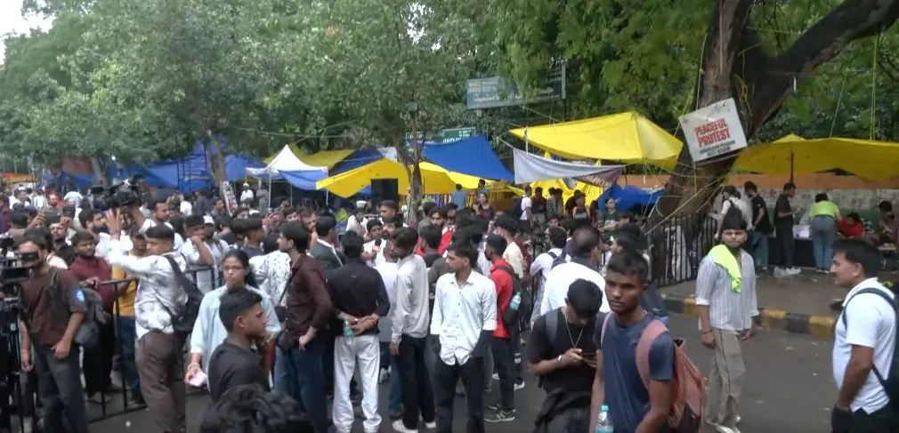 CJP protest resumes at Jantar Mantar after Monday clashes, 118 cops injured