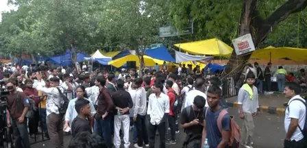 CJP protest resumes at Jantar Mantar after Monday clashes, 118 cops injured