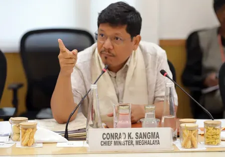 Meghalaya CM Conrad Sangma flags 80% rainfall deficit, calls climate change existential crisis