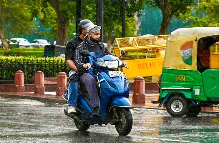 Delhi-NCR weather today: Light rain, cloudy skies, 36°C max on 31 July