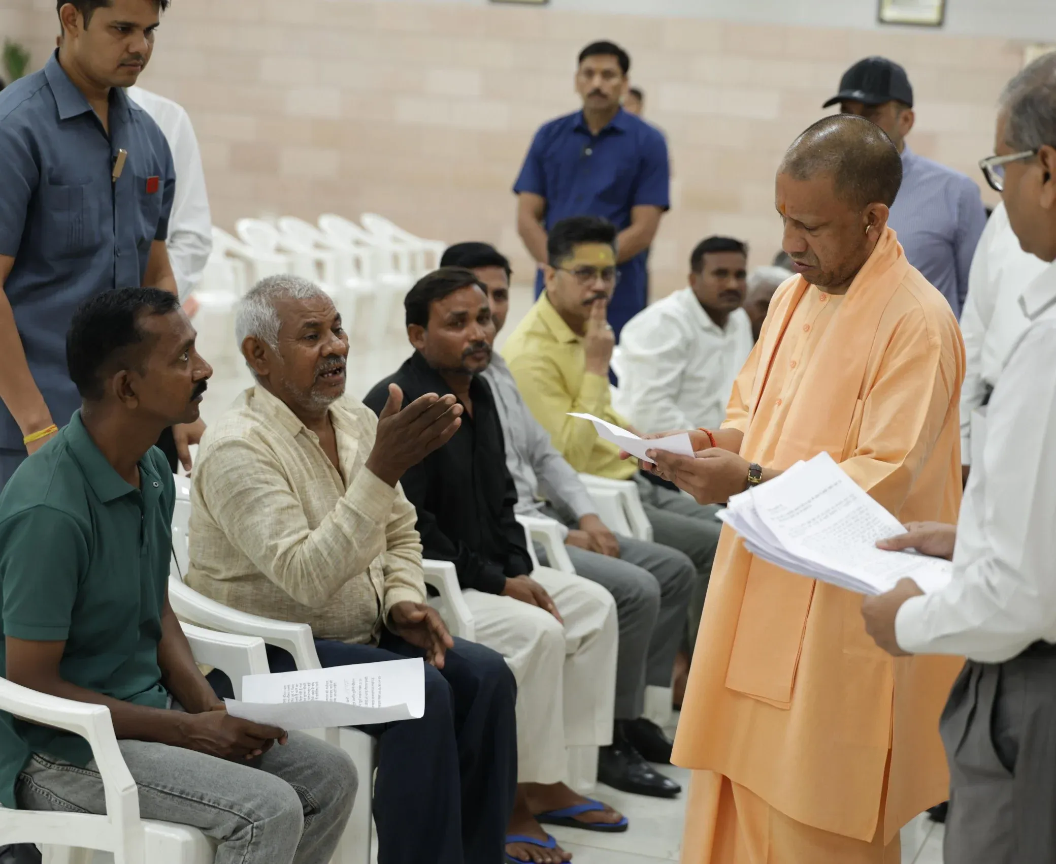 How is CM Adityanath Addressing Residents' Grievances?