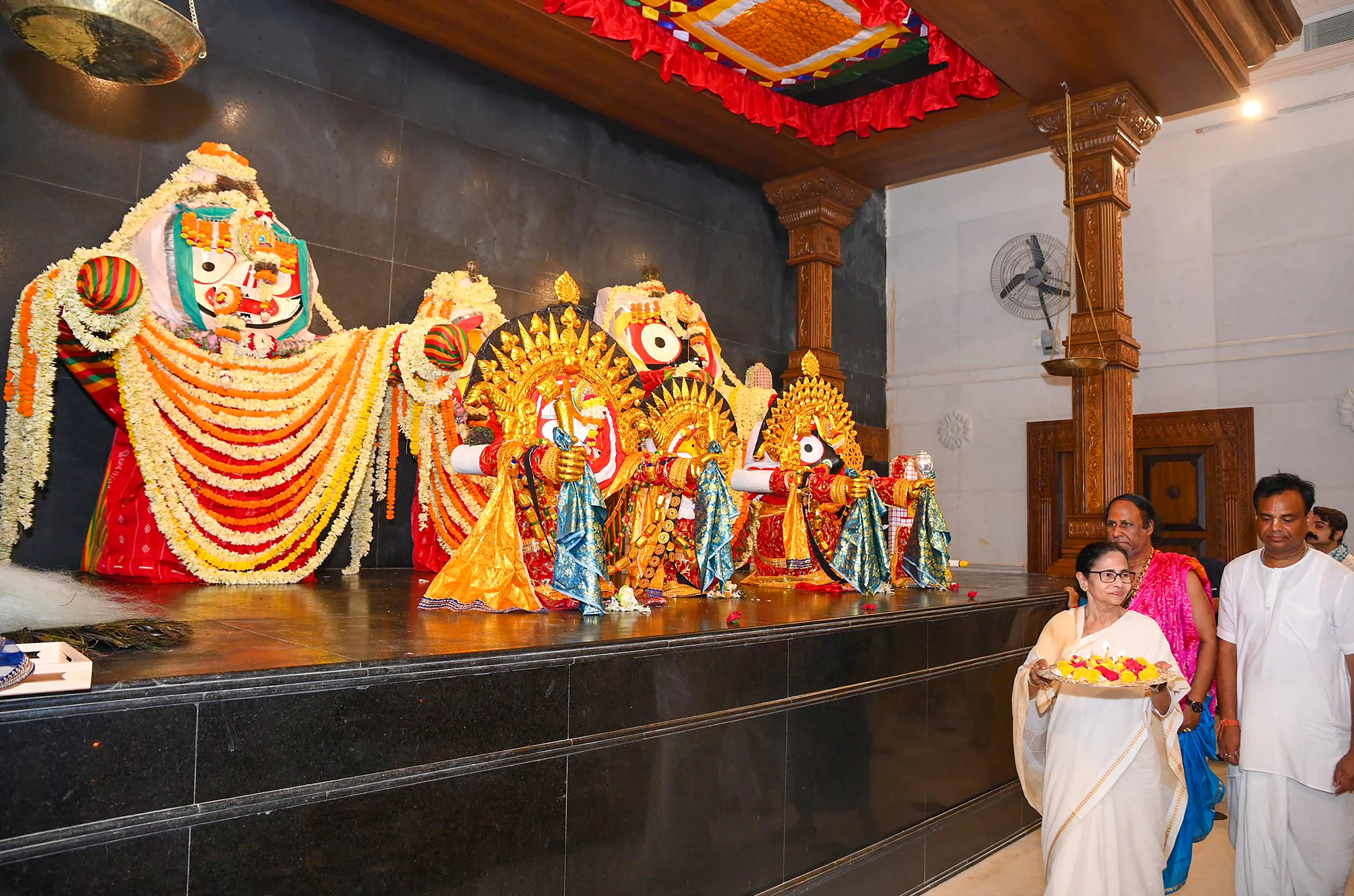 Did CM Banerjee Deny Timber Allegations Regarding Jagannath Deities in Digha?