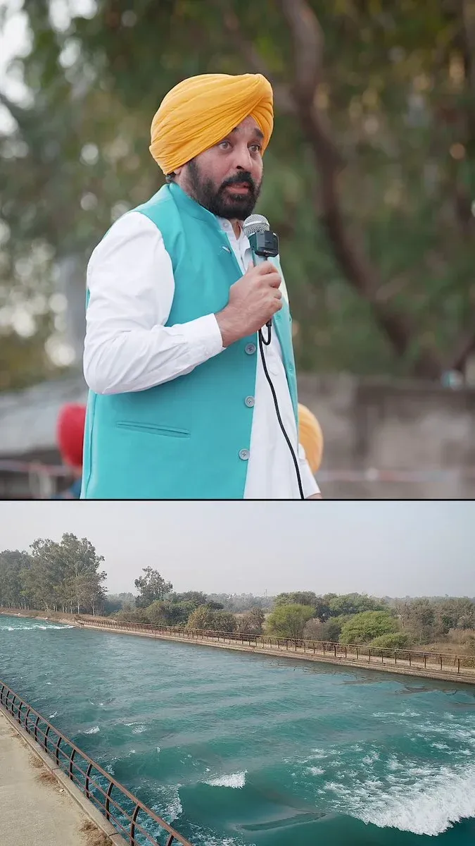 CM Bhagwant Mann Claims Canal Water Now Reaching Tail-End Farms