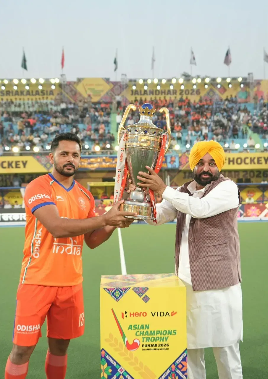 CM Bhagwant Mann flags off Hero Asian Champions Trophy 2026 in Jalandhar