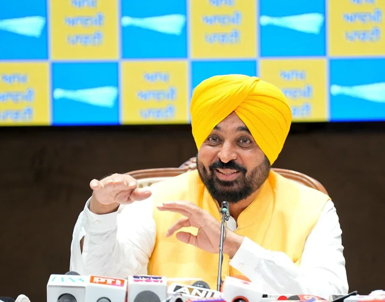 CM Bhagwant Mann Hails AAP's Big Punjab Municipal Poll Sweep
