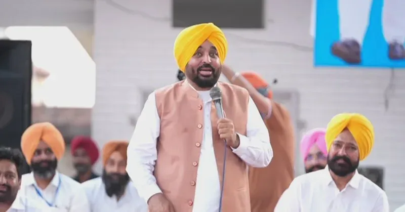 CM Bhagwant Mann Holds Live Lok Milni in Chanarthal Kalan