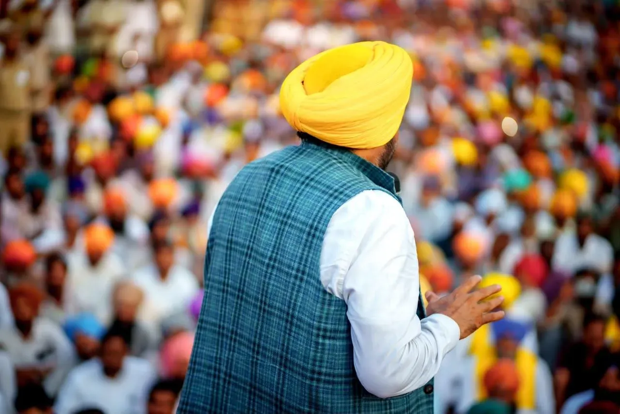 CM Bhagwant Mann Holds Lok Milni in Gajewas, Hands ₹51 Lakh Grant