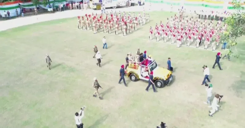CM Bhagwant Mann leads Independence Day ceremony live from Firozpur
