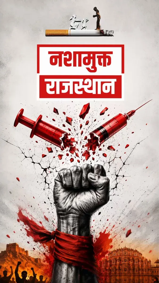 CM Bhajan Lal calls for drug-free Rajasthan on World Drug Day