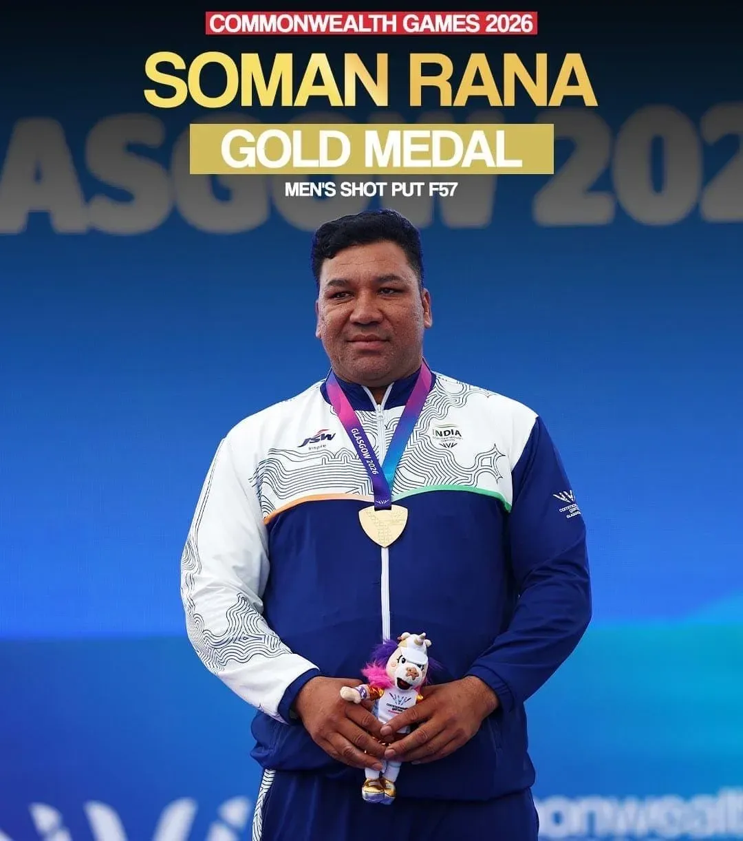 CM Bhajan Lal hails India's CWG 2026 Shot Put 1-2 finish