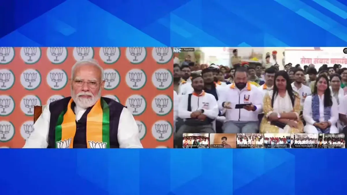 CM Bhajan Lal hails PM Modi's chat with Churu youth on Seva Yatra