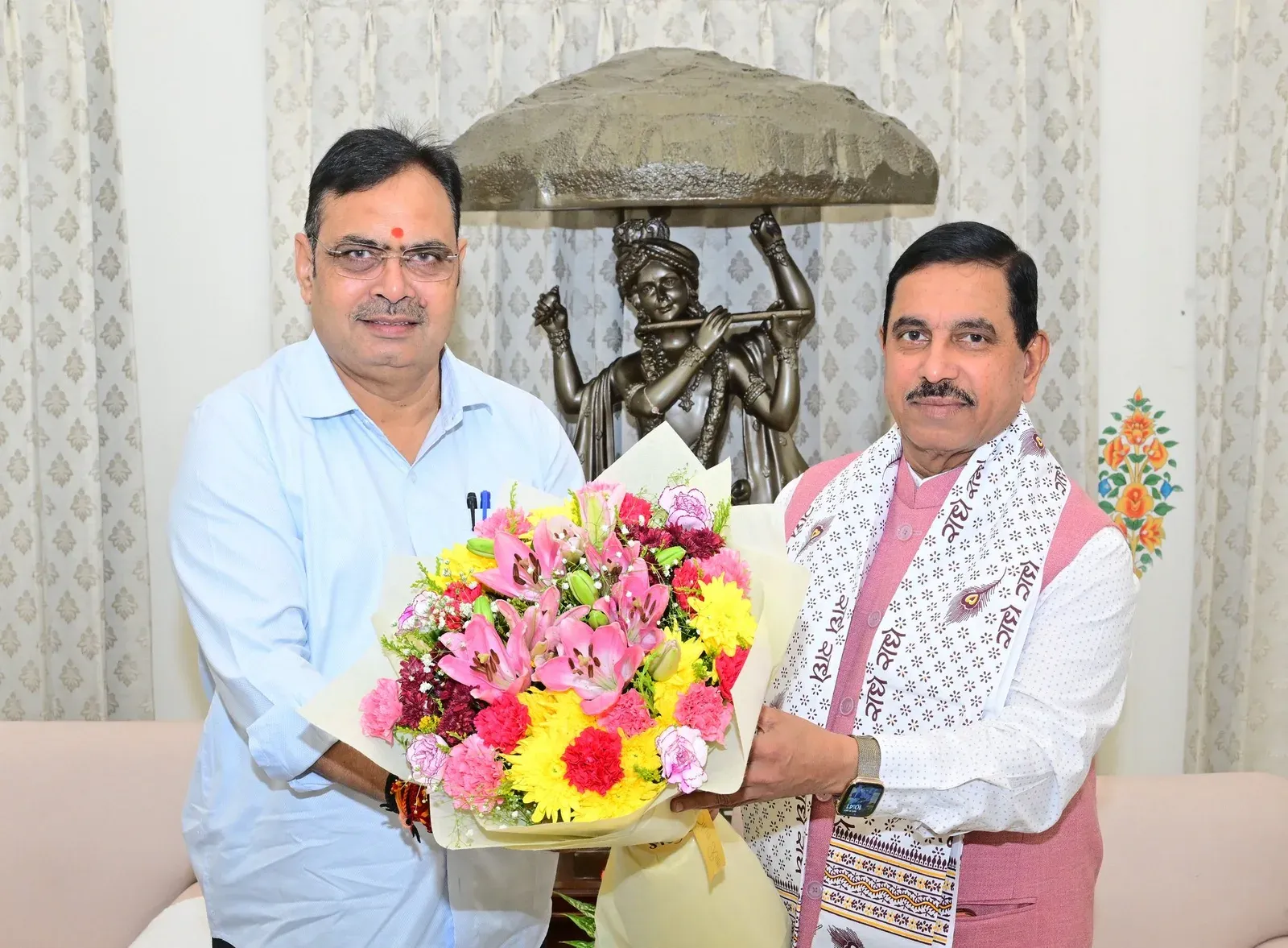 CM Bhajan Lal hosts Union Minister Pralhad Joshi for NEP, solar energy talks