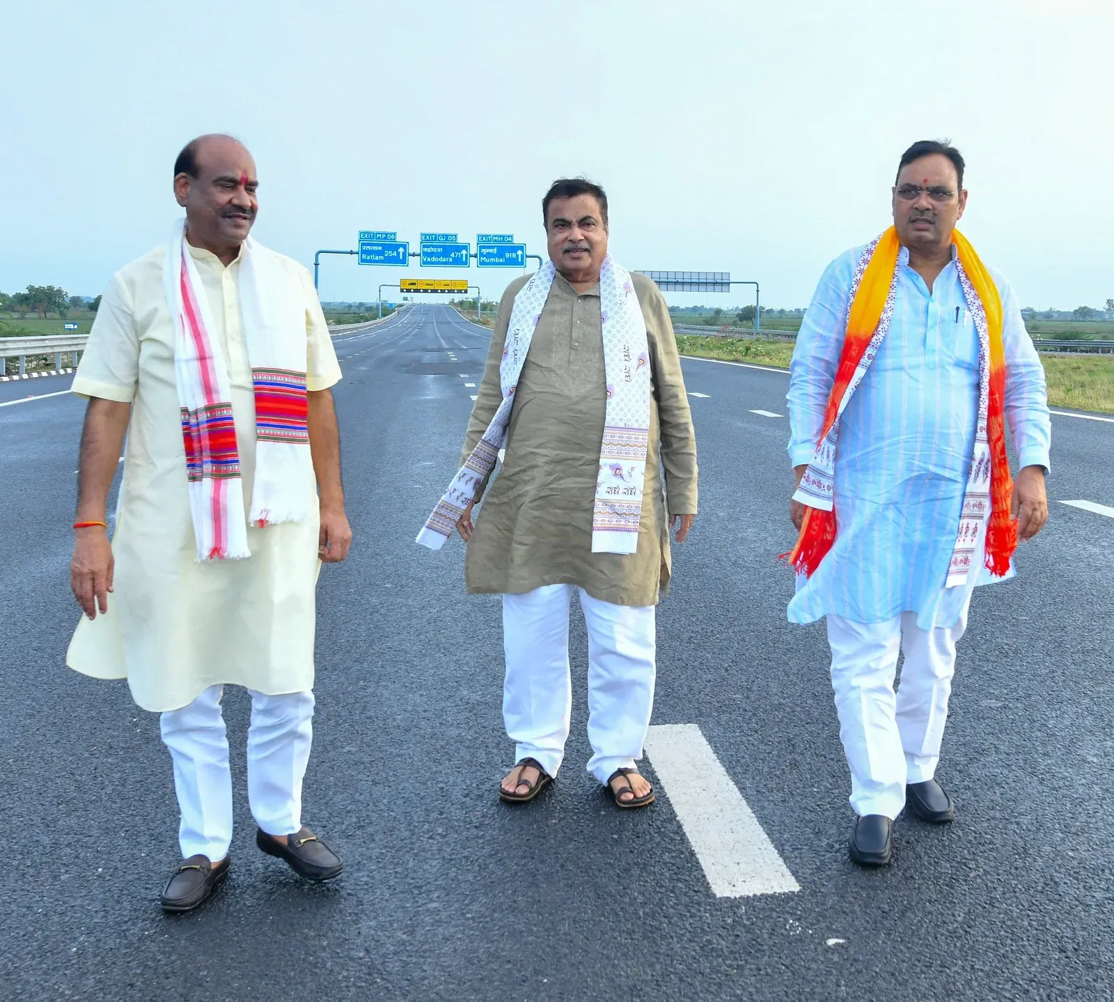 CM Bhajan Lal inspects Delhi-Mumbai Expressway in Bundi