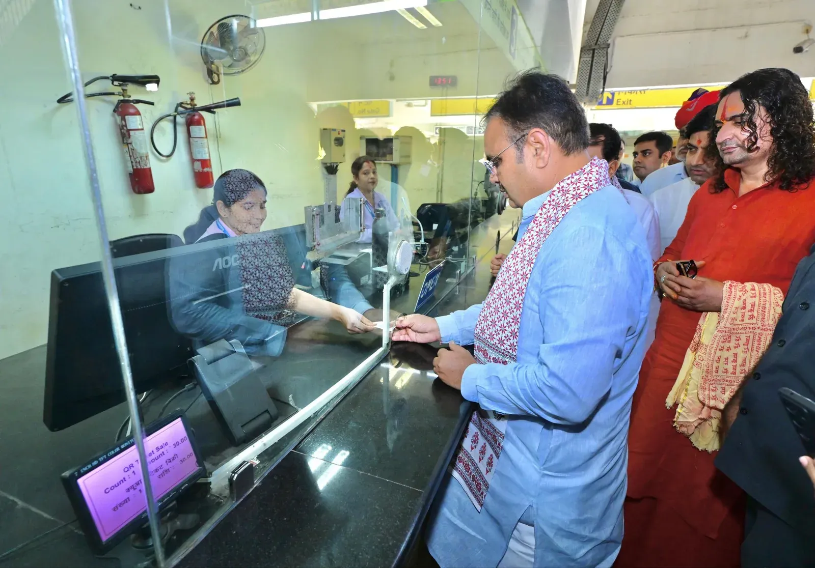 CM Bhajan Lal Inspects Jaipur Metro, Eyes Phase-2 Push