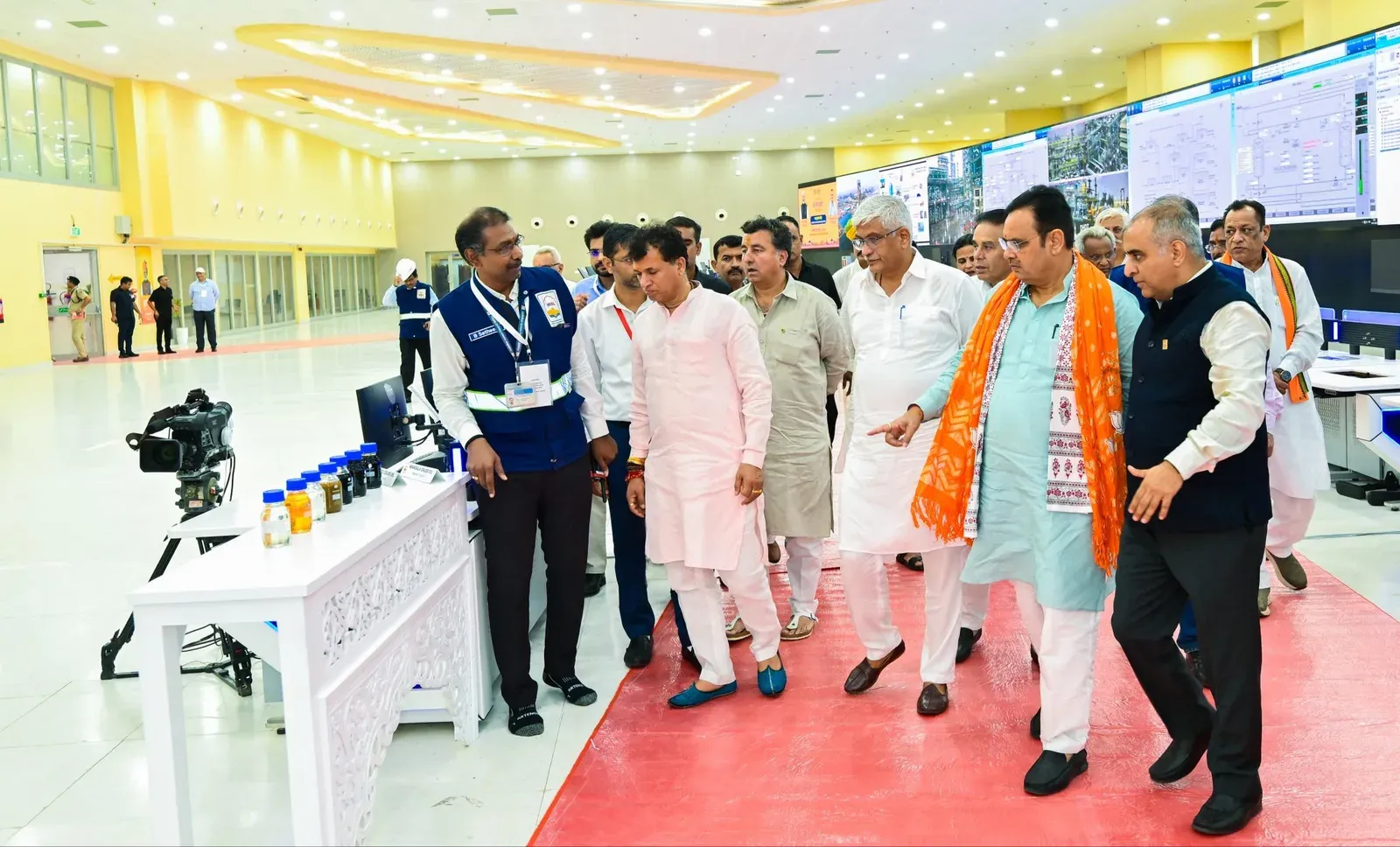 CM Bhajan Lal inspects Pachpadra refinery ahead of PM Modi visit