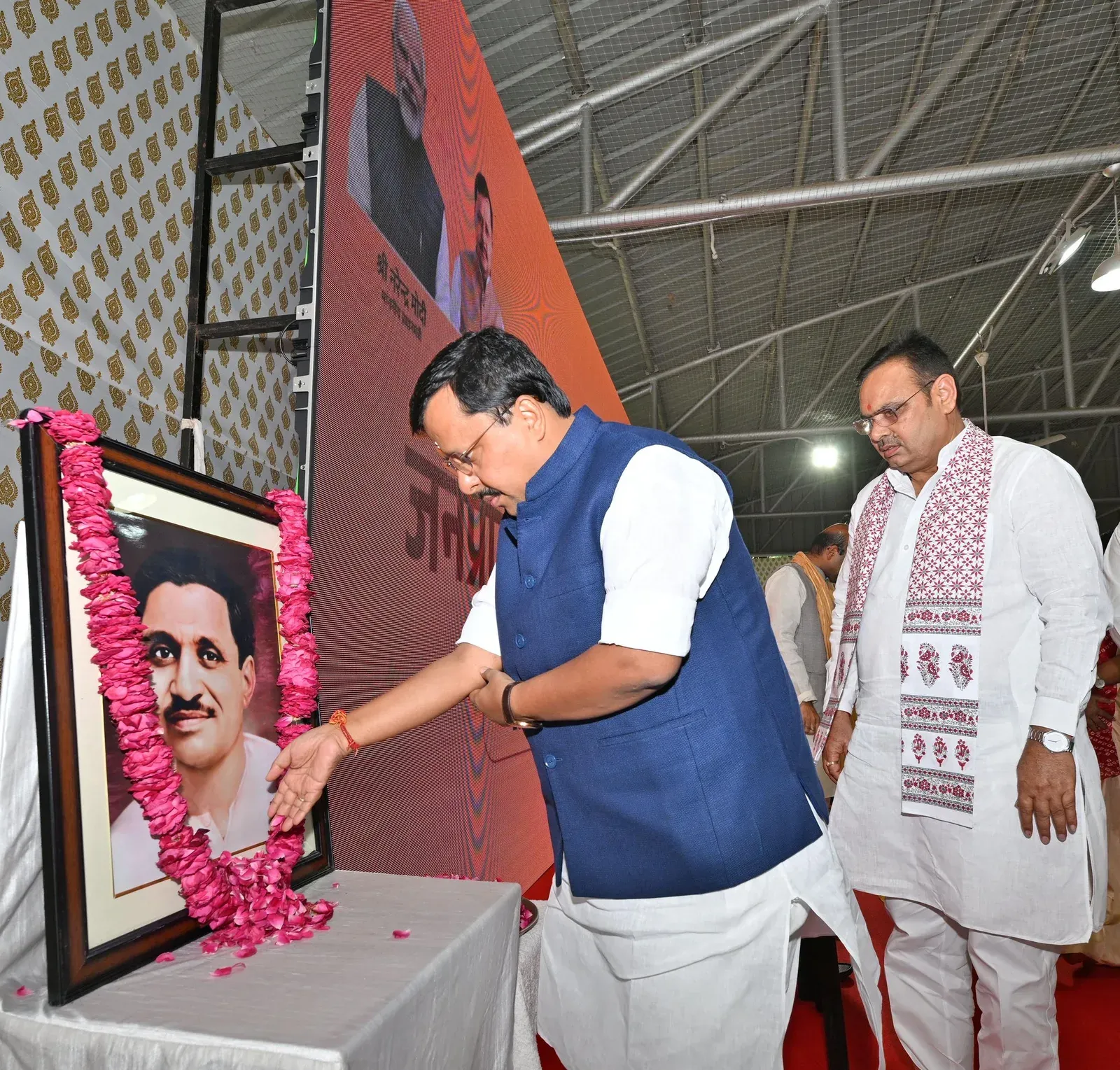 CM Bhajan Lal pays tribute to Deendayal Upadhyay on Jayanti