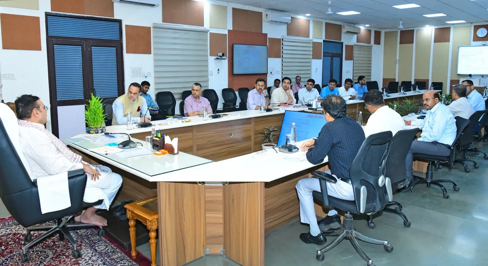 CM Bhajan Lal reviews welfare camps, preps for VB-G RAM G launch
