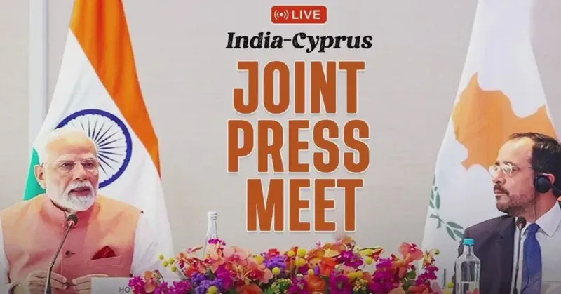 CM Bhajan Lal Shares Live: PM Modi, Cyprus President Hold Joint Presser