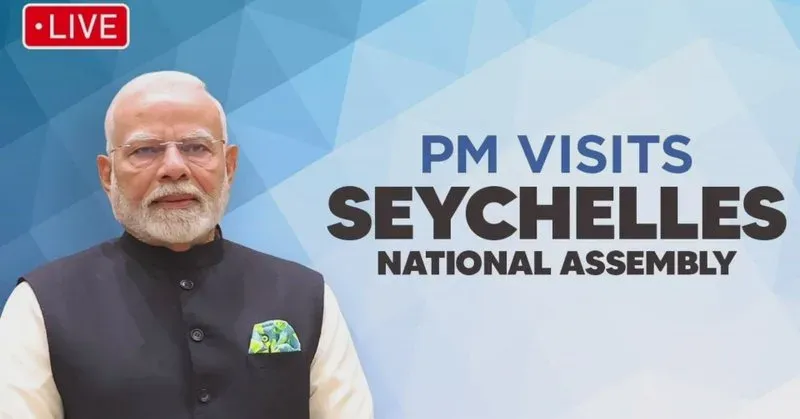 CM Bhajan Lal Shares PM Modi's Seychelles Address Live