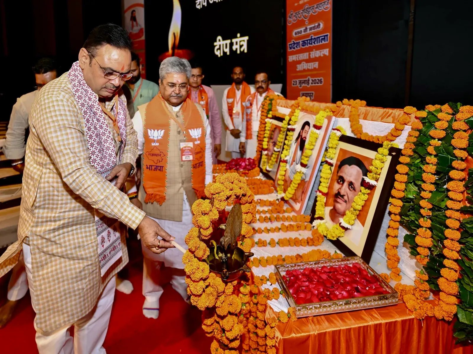 CM Bhajan Lal Sharma Addresses Guru Ravidas 650th Jayanti Workshop