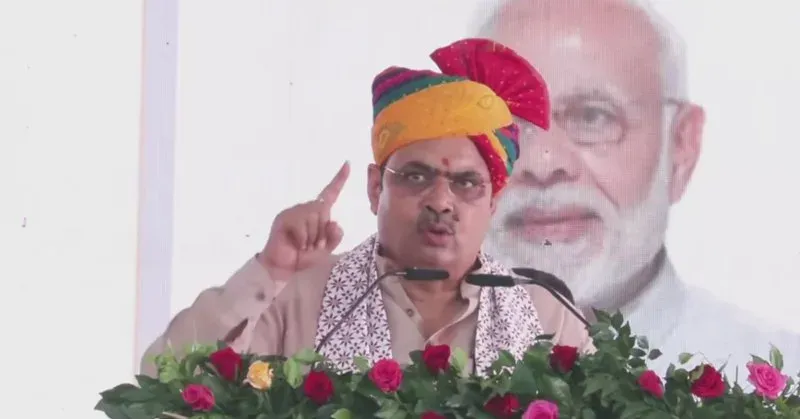 CM Bhajan Lal Sharma Inaugurates Development Works in Kekri, Ajmer