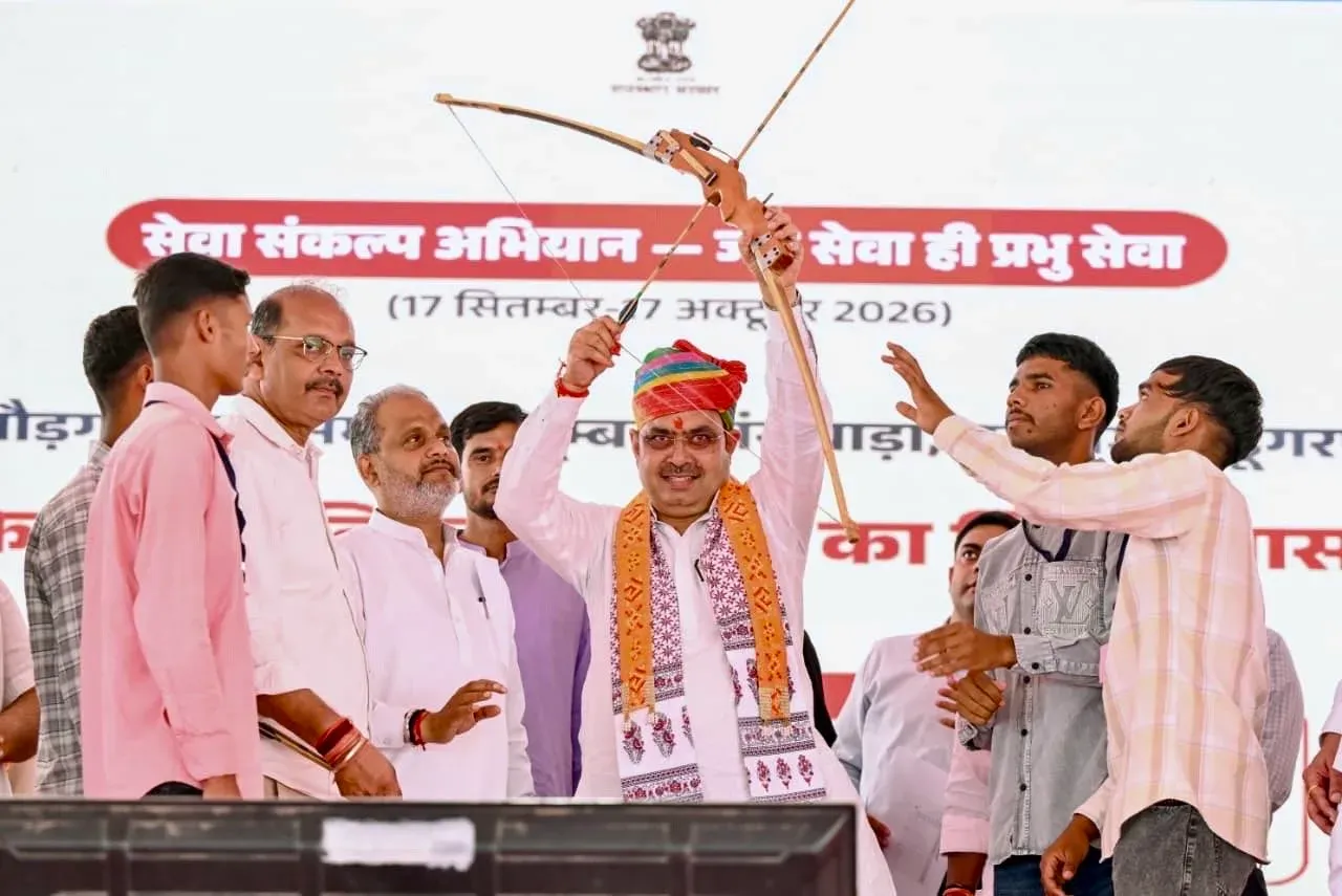 CM Bhajan Lal Sharma launches ₹924 cr projects in Pratapgarh