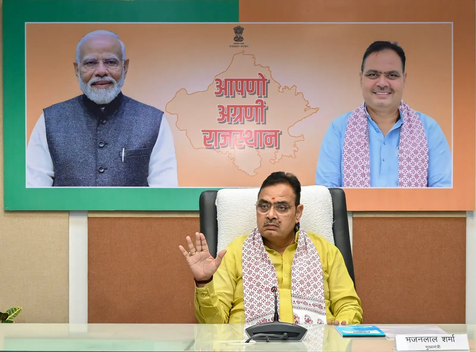 CM Bhajan Lal Sharma orders quick power restoration, solar push
