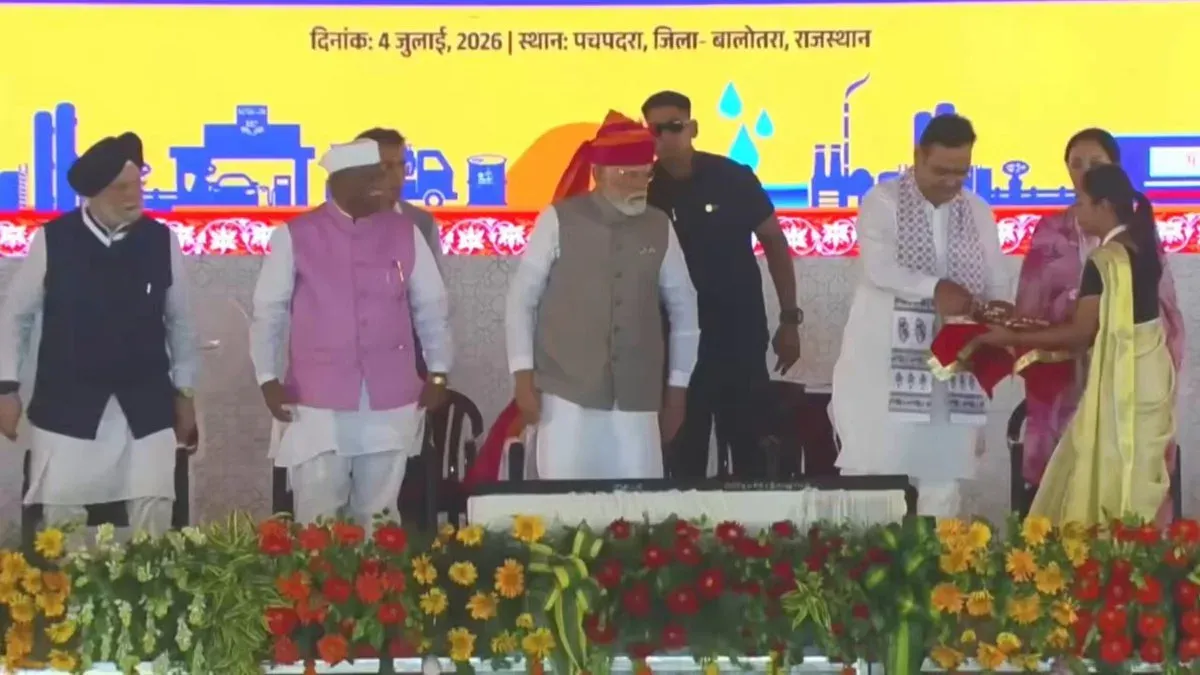 CM Bhajan Lal Sharma Salutes PM Modi on Behalf of Rajasthan