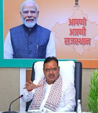CM Bhajanlal Reviews Rising Rajasthan MOU Progress