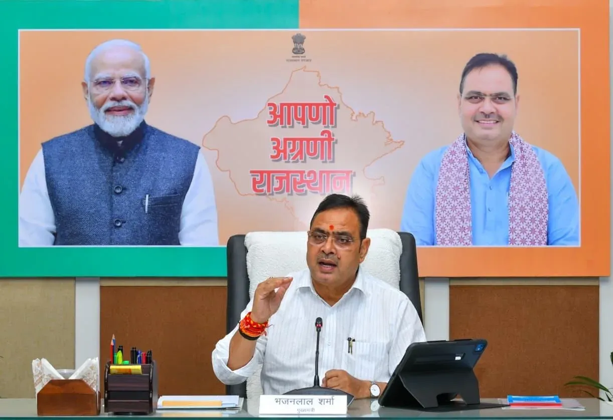 CM Bhajanlal Sets 100-Day Urban Roadmap, One-Month Diwali Deadline