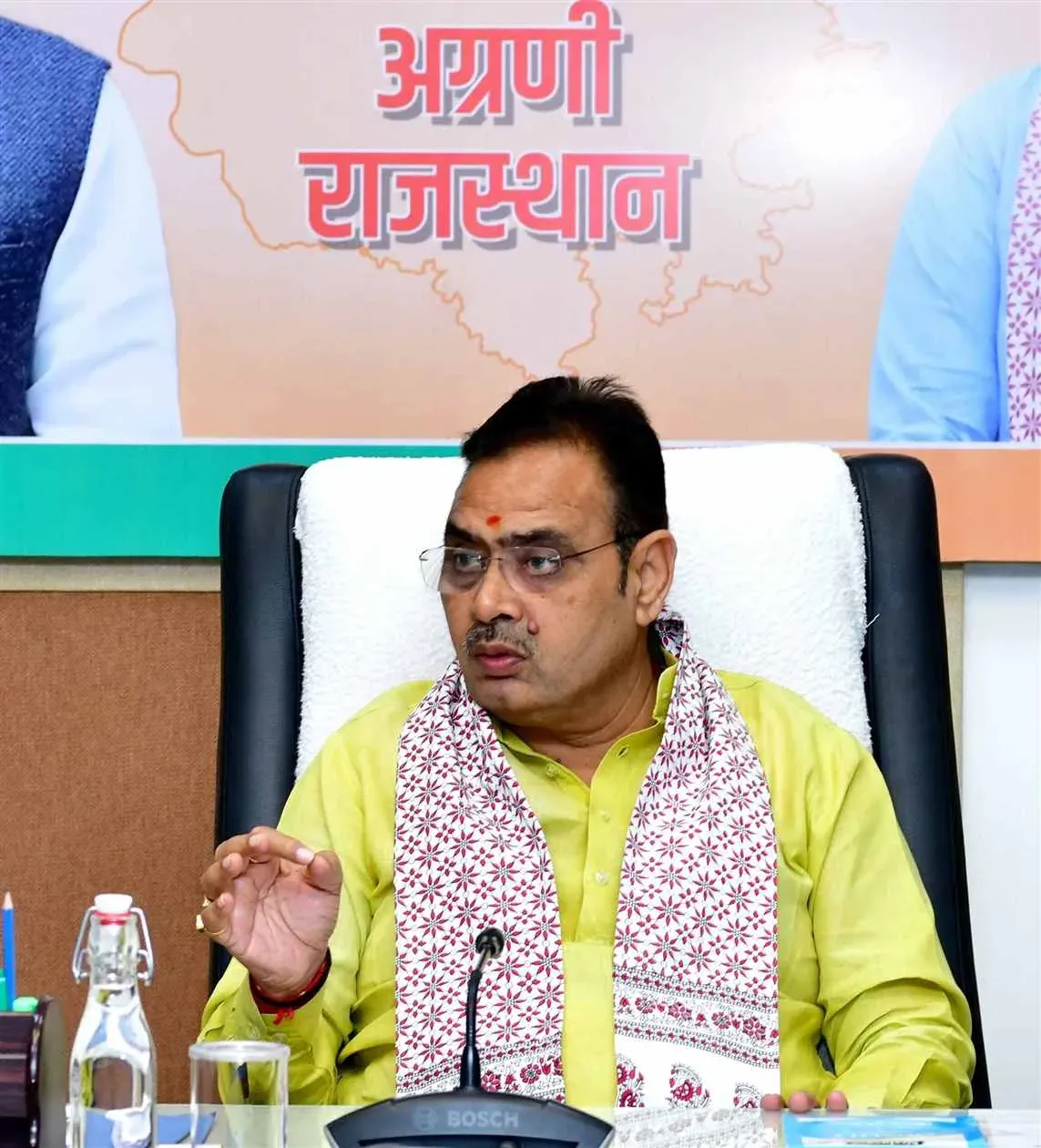 CM Bhajanlal Sharma Sets 2027 Power Self-Reliance Target for Rajasthan