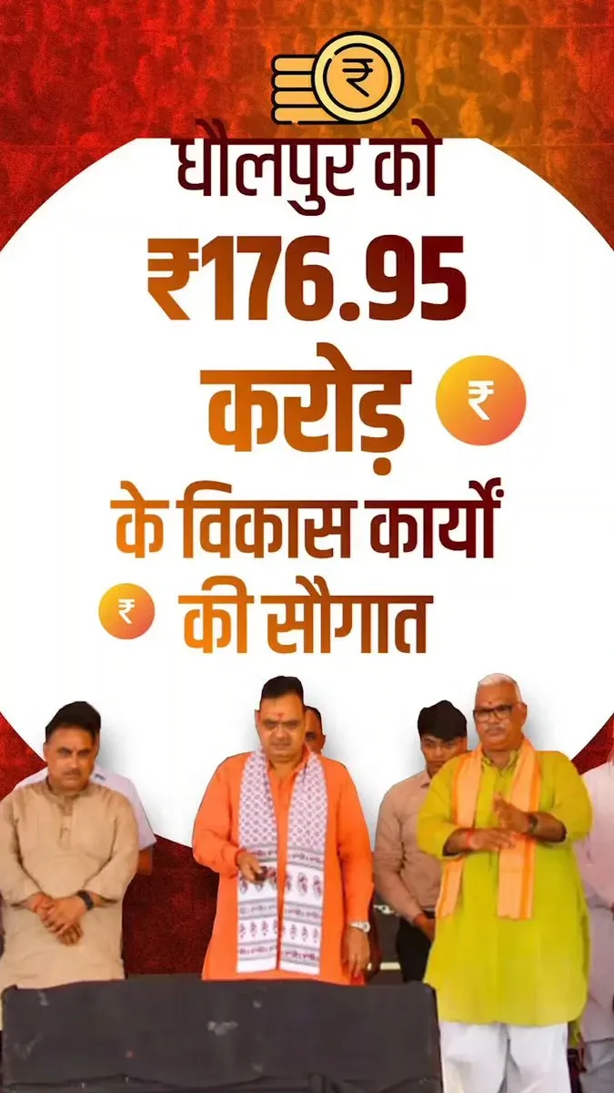 CM Bhajanlal Sharma unveils Rs 176.95 cr projects in Dholpur