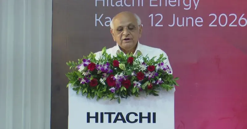 CM Bhupendra Patel Breaks Ground for Hitachi Energy Plant in Vadodara