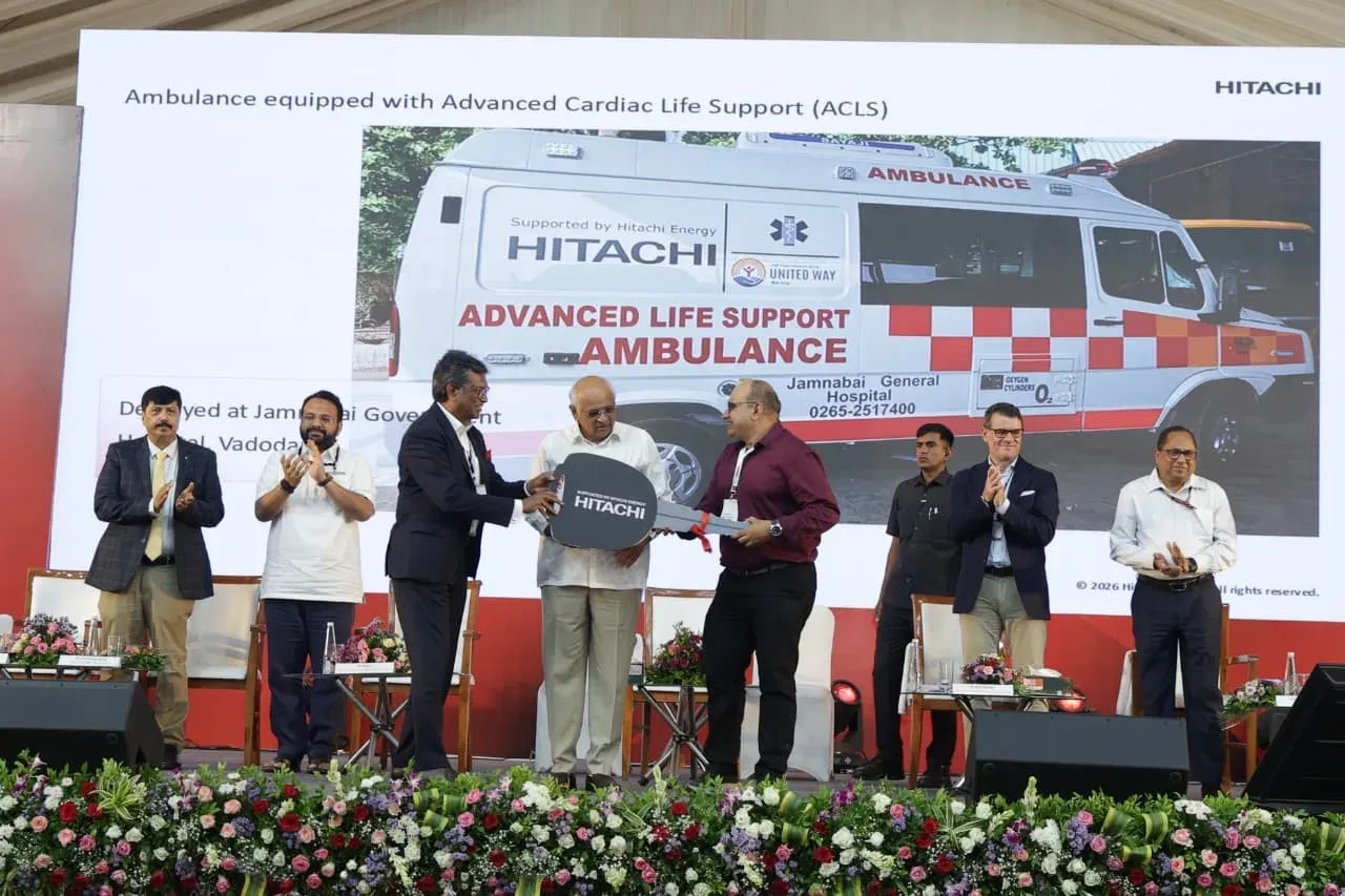 CM Bhupendra Patel Commends Hitachi Energy's CSR Work in Gujarat