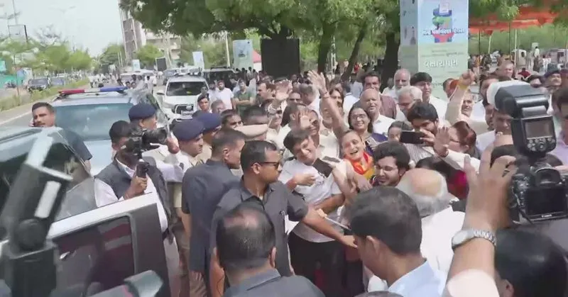 CM Bhupendra Patel Flags Off Mission Five Million Trees in Ahmedabad