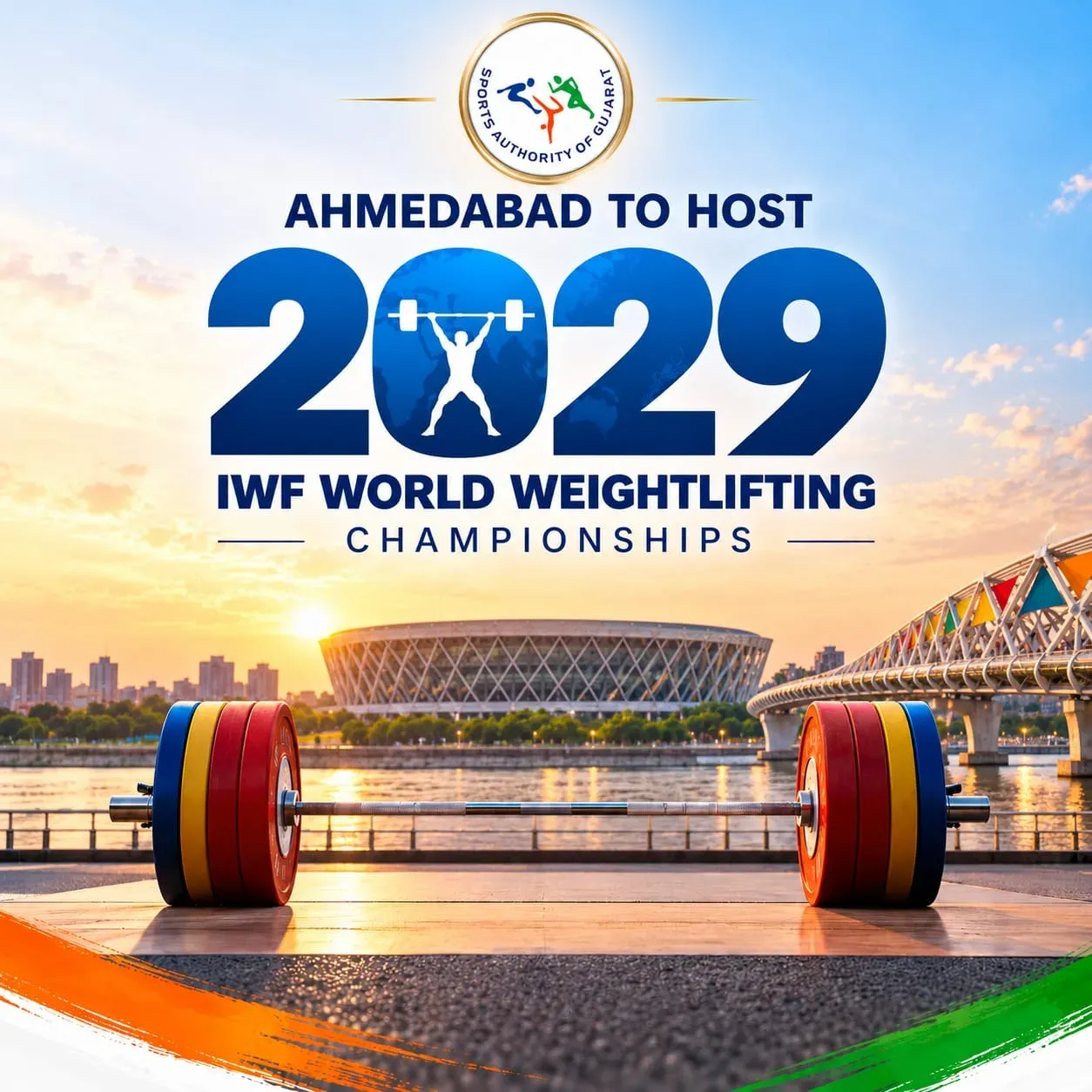 CM Bhupendra Patel hails Ahmedabad as 2029 IWF Weightlifting host