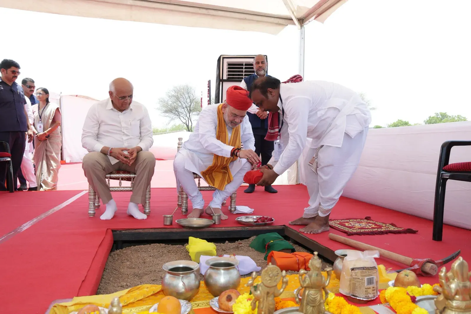 CM Bhupendra Patel Hails Amit Shah's Lake Rejuvenation Launch in Khatraj