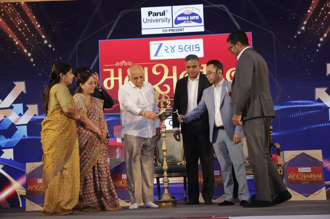 CM Bhupendra Patel Honours 40 Achievers at ZEE 24 Kalak Mahasamman
