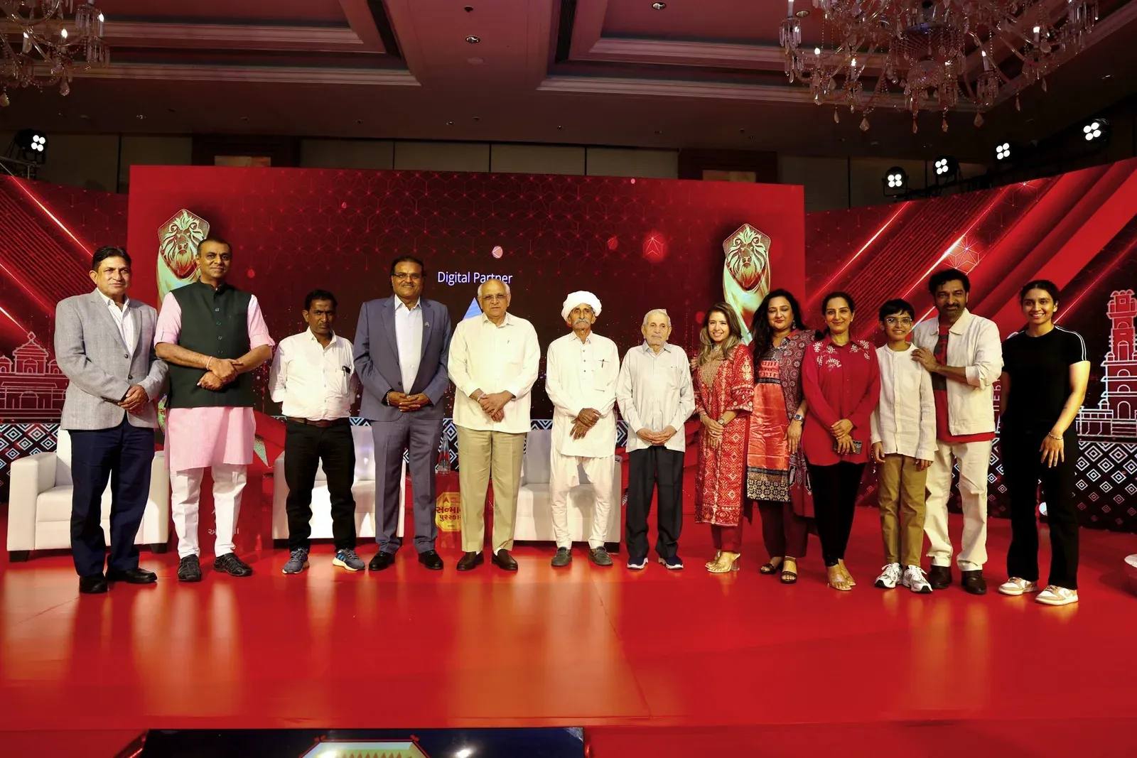 CM Bhupendra Patel Honours Gujarat Icons at ABP Asmita Awards 2026