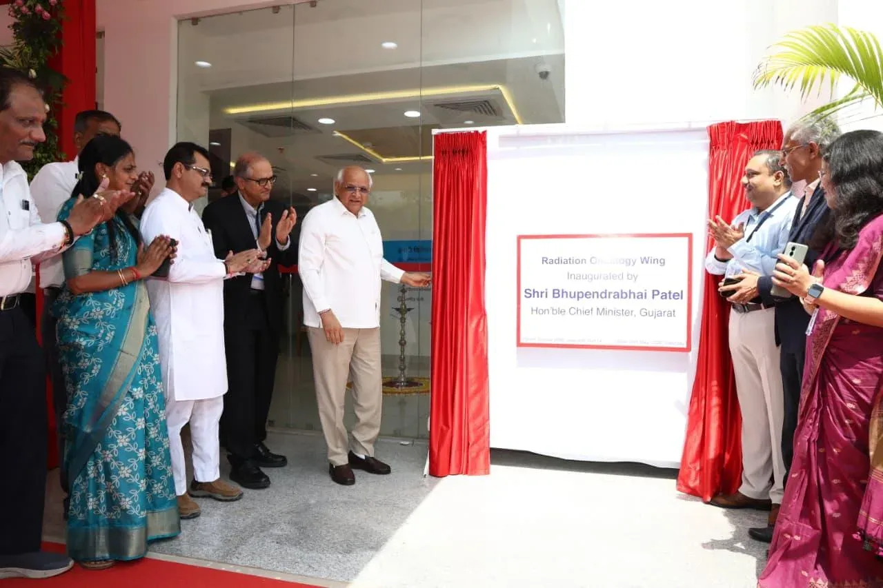 CM Bhupendra Patel Inaugurates Radiation Oncology Centre in Ahmedabad